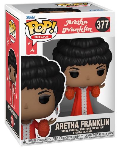 Фигура Funko POP! Rocks: Aretha Franklin - Aretha Franklin #377 - 2