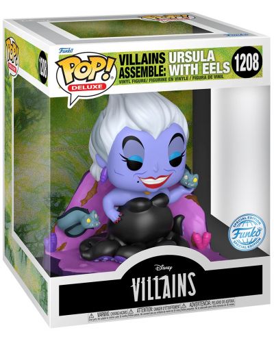 Фигура Funko POP! Deluxe: Villains Assemble - Ursula with Eels (Special Edition) #1208 - 2