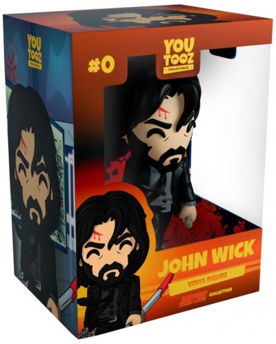 Фигура Youtooz Movies: John Wick - John Wick #0, 11 cm - 2