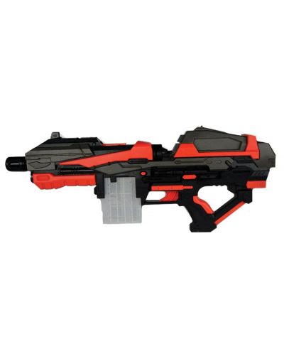 Детска играчка Ocie Red Guns - Автоматичен бластер, с 10 стрели - 1