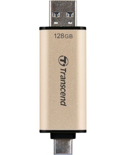 Флаш памет Transcend - Jetflash 930C, 128GB, USB-A/C - 2