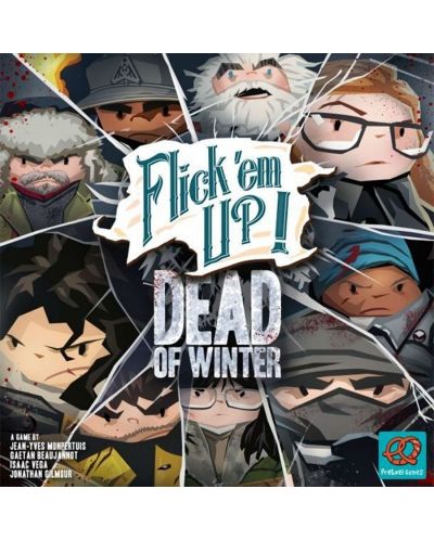 Настолна игра Flick 'em Up! - Dead of Winter, парти - 4