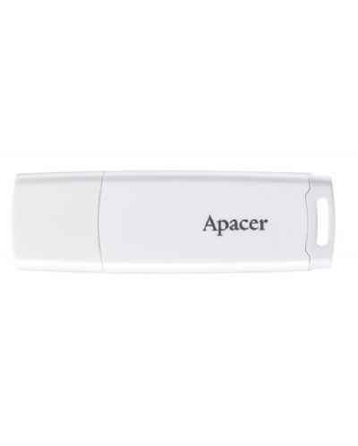 Флаш памет Apacer - AH336, 64GB, USB 2.0, бяла - 1