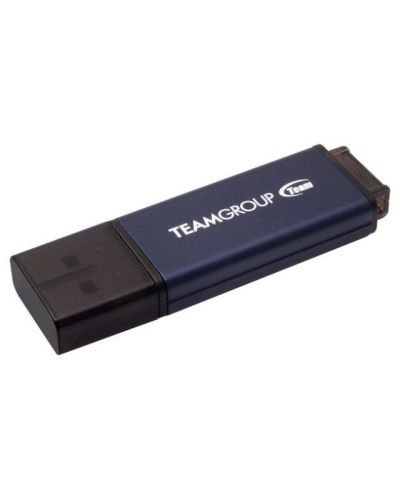 Флаш памет Team Group - C211, 128GB, USB 3.2, синя - 2