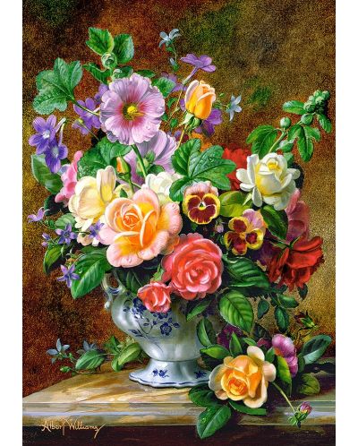 Пъзел Castorland от 500 части - Ваза с цветя, Алберт Уилямс - 2