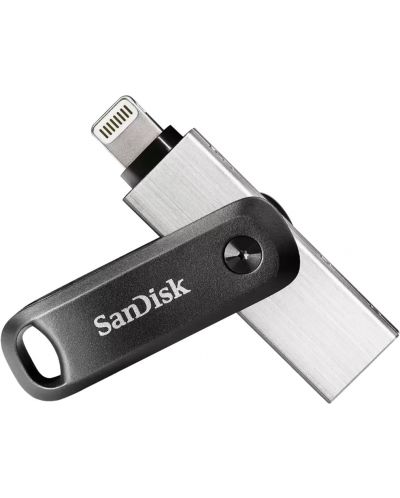 Флаш памет SanDisk - iXpand Flash Drive Go, 64GB, USB3.0/Lightning - 1