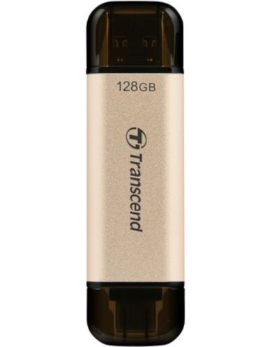 Флаш памет Transcend - Jetflash 930C, 128GB, USB-A/C - 1
