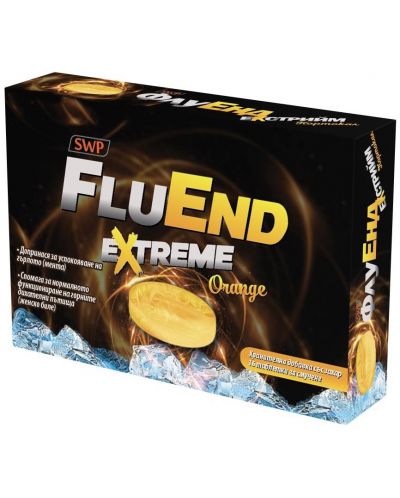 FluEnd Extreme, портокал, 16 таблетки, Sun Wave Pharma - 1