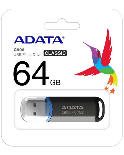 Флаш памет Adata - C906 , 64GB, USB 2.0 - 3