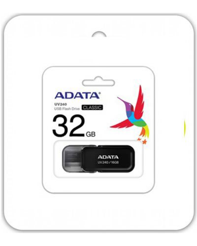 Флаш памет Adata - UV240, 32GB, USB 2.0 - 3