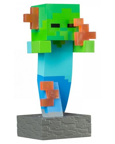 Фигура Jinx Minecraft - Flaming Zombie, 10 cm