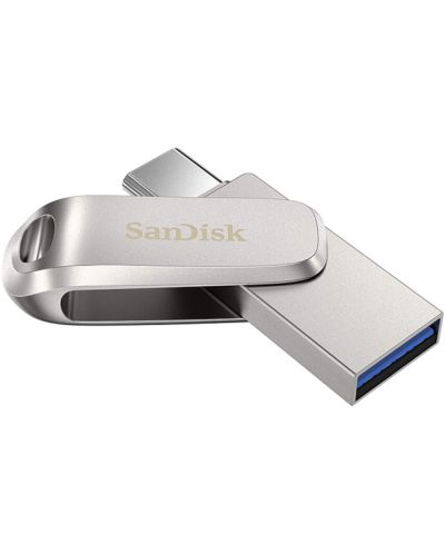 Флаш памет SanDisk - Dual Drive Luxe, 128GB, USB 3.1 - 2