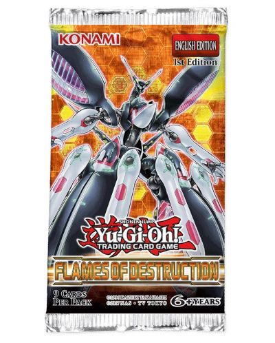 Yu-Gi-Oh! TCG -  Flames of Destruction Product Booster Pack - 1