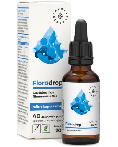 Floradrop Пробиотични капки, 20 ml, Aura Herbals - 1