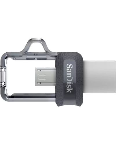 Флаш памет SanDisk - Ultra Dual Drive, 64GB, USB 3.0/Micro USB - 5
