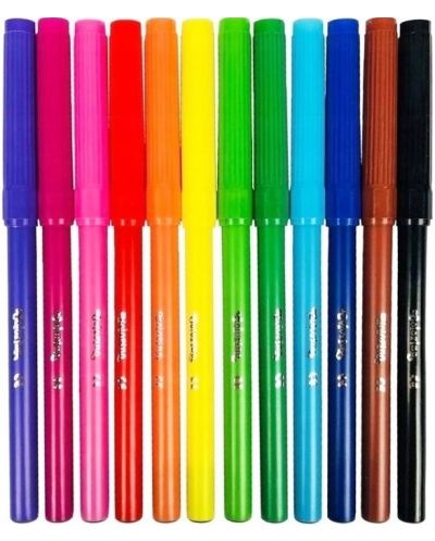 Флумастери Colorino - Nasa, 12 цвята - 2