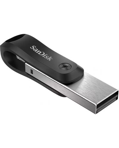 Флаш памет SanDisk - iXpand Flash Drive Go, 64GB, USB3.0/Lightning - 2