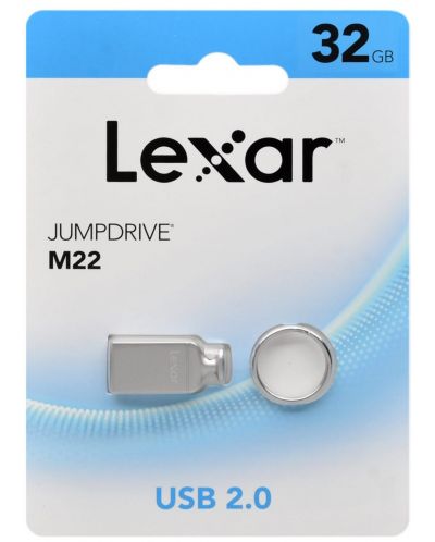 Флаш памет Lexar - JumpDrive M22, 32GB, USB 2.0 - 4