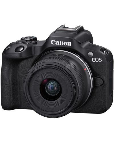 Фотоапарат Canon - EOS R50 Content Creator Kit, Black + Обектив Canon - RF 35mm f/1.8 IS Macro STM - 5