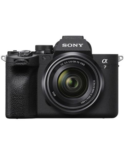 Безогледален фотоапарат Sony - Alpha A7 IV, 33MPx, 28-70mm, f/3.5-5.6 - 1