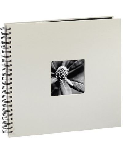 Фотоалбум със спирала Hama Fine Art - Бял, 36 x 32, 300 снимки - 1