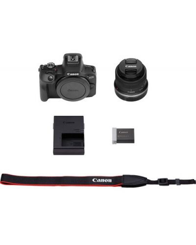 Фотоапарат Canon - EOS R100, RF-S 18-45mm, f/4.5-6.3 IS STM, Black + Обектив Canon - RF 50mm, F/1.8 STM - 11