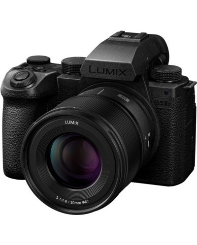 Фотоапарат Panasonic - Lumix S5 IIX, Обектив 50mm f/1.8 - 1