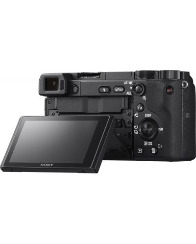 Безогледален фотоапарат Sony - A6400, 18-135mm OSS, Black - 8