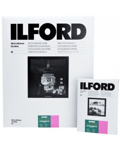 Фотохартия ILFORD - MGFB5K Multigrade FB Classic, 24X30.5cm, 10 листа - 1