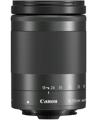 Фотоапарат Canon - EOS M50 Mark II, черен + обектив M18-150mm - 4