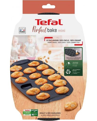 Форма за печене Tefal - Perfect Bake Mini Madeleines, 21 x 29 cm - 3