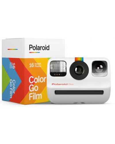 Моментален фотоапарат и филм Polaroid - Go Everything Box, бял - 1