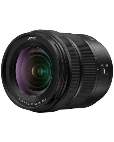 Фотоапарат Panasonic - Lumix S9, Lumix S 20-60mm f/3.5-5.6, черен - 8