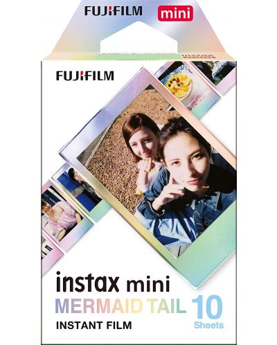 Фотофилм Fujifilm - Instax Mini Mermaid Tail, 10 снимки - 1