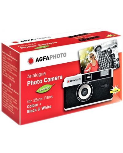 Фотоапарат AgfaPhoto - Reusable Camera, черен - 2