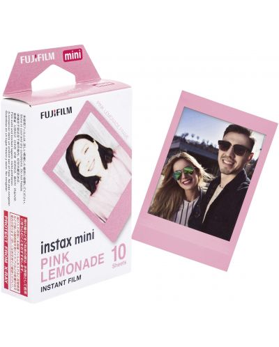 Фотохартия Fujifilm - за instax mini, Pink Lemonade, 10 броя - 2