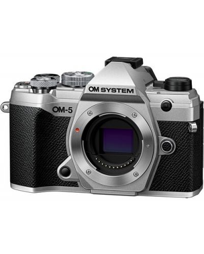 Фотоапарат Olympus - OM-5, Silver - 3