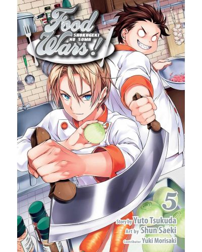Food Wars!: Shokugeki no Soma, Vol. 5 : The Dancing Chef - 1