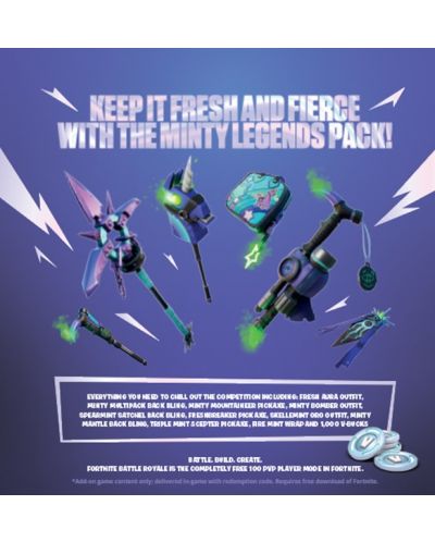 Fortnite: The Minty Legends Pack (Xbox One) - 2