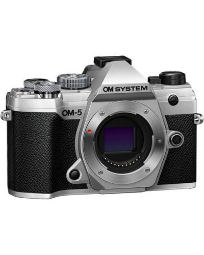Фотоапарат Olympus - OM-5, Silver - 1