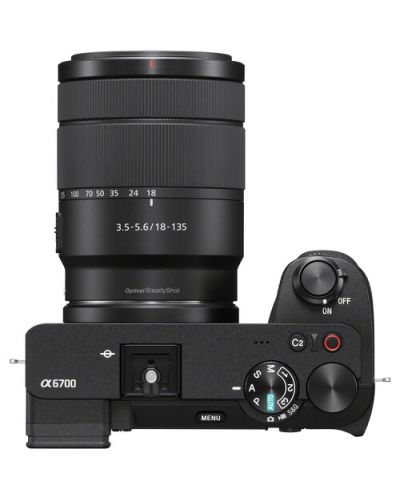 Фотоапарат Sony - Alpha A6700, обектив Sony - E 18-135mm, f/3.5-5.6 OSS, Black - 3