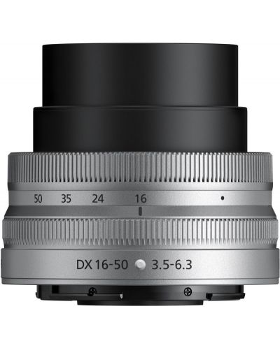 Фотоапарат Nikon - Z fc, DX 16-50mm, черен/сребрист - 8