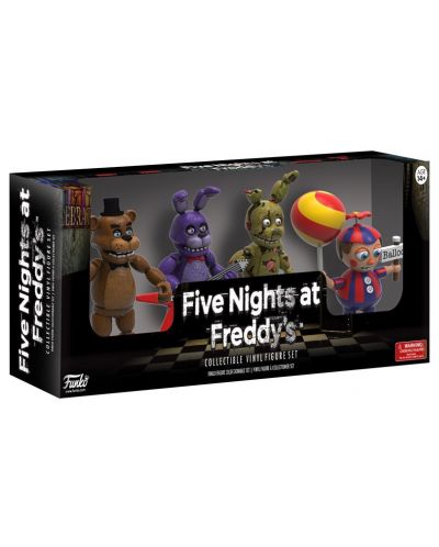 Фигури Funko: Five Nights at Freddy's - 4 фигури, 5 cm - 2