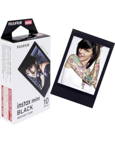 Фотохартия Fujifilm - за instax mini, Black, 10 броя - 3