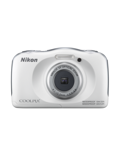Фотоапарат Nikon Coolpix W100 Бял + раница