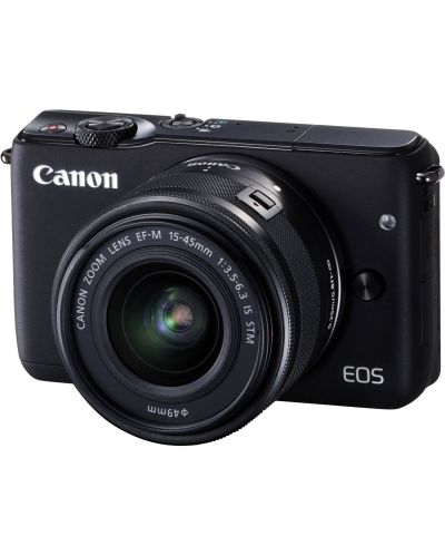 Фотоапарат Canon EOS M10 + обектив EF-M 15-45mm IS STM - черен