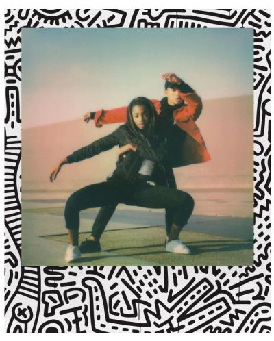 Фотофилм Polaroid -  i-Type, Keith Haring 2021 Edition, червен - 3