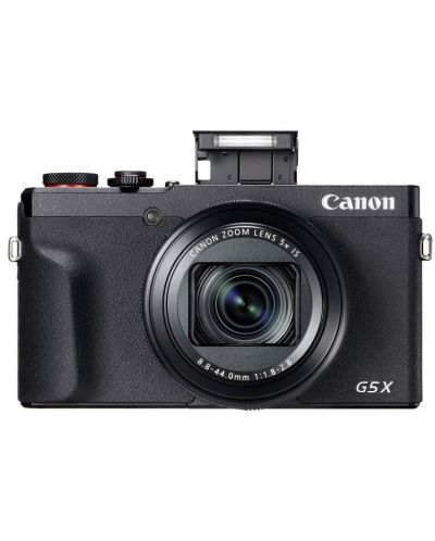 Фотоапарат Canon - PowerShot G5 X Mark II, + батерия, черен - 3