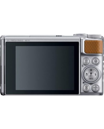 Фотоапарат Canon - PowerShot SX740 HS, сребрист - 3