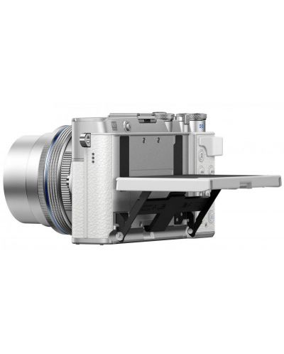 Фотоапарат Olympus - PEN E-P7, Silver, ZD Micro 14-42mm f/3.5-5.6 EZ ED MSC, Black - 7